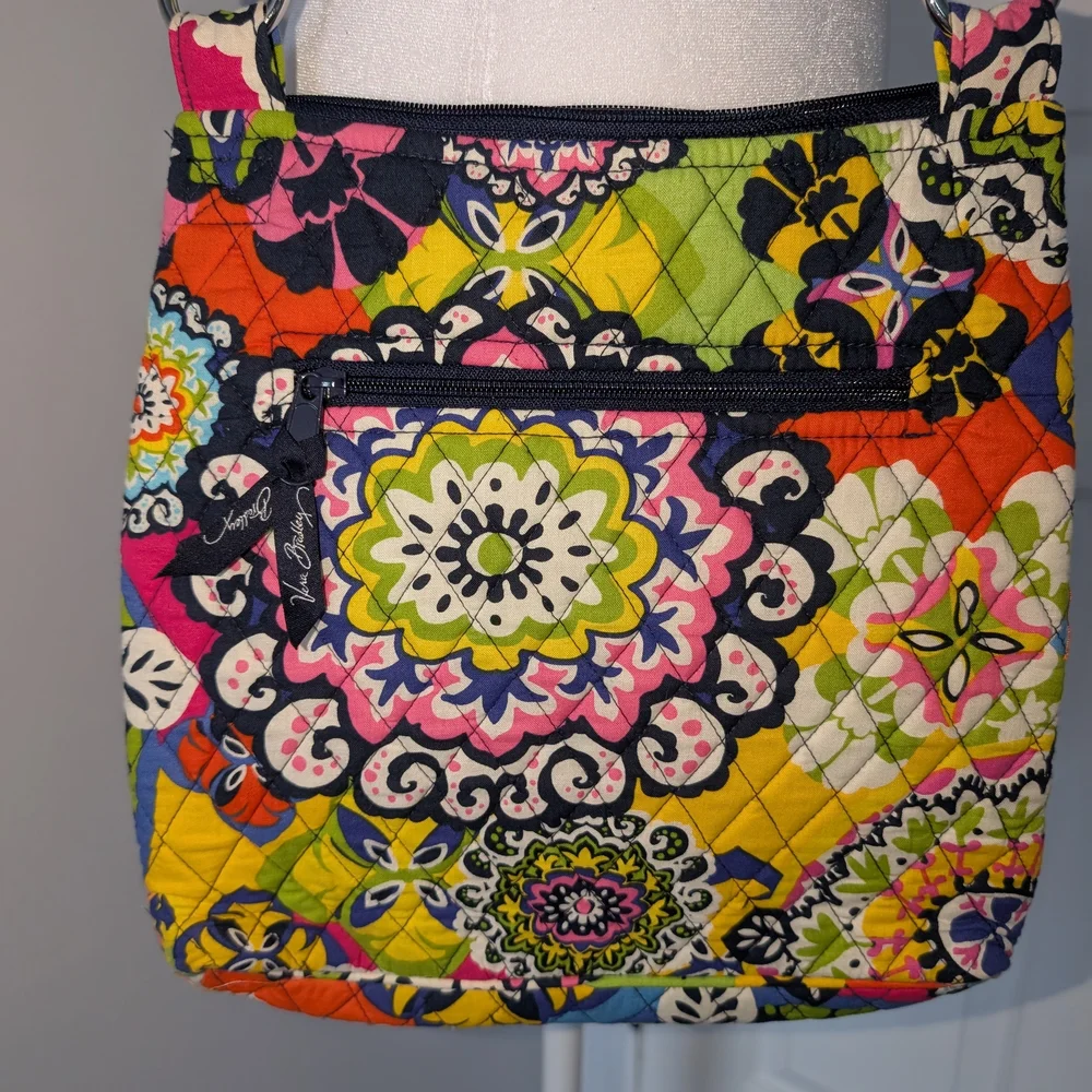 Vera Bradley Boho Abstract Quilted Crossbody